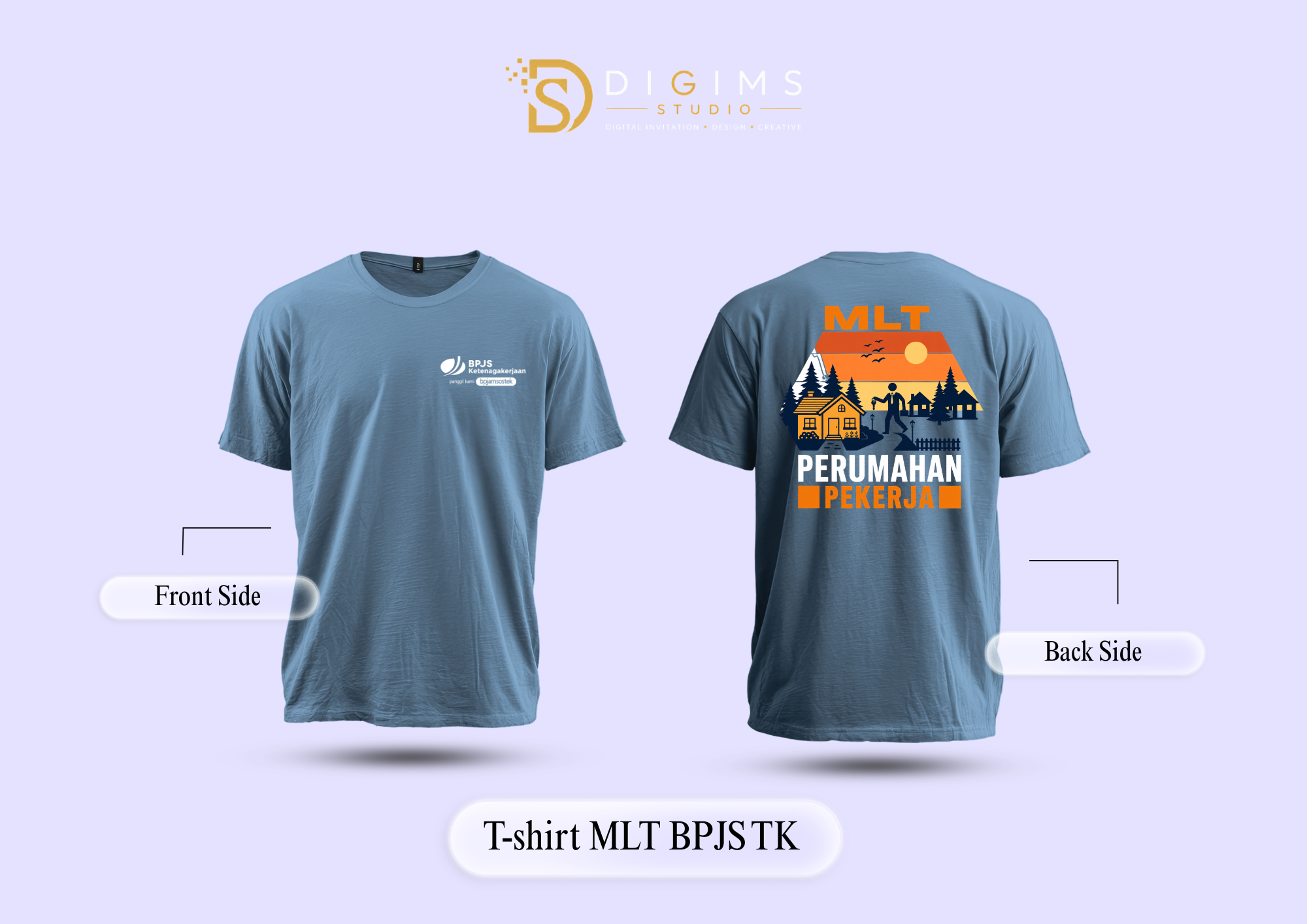 T-Shirt Mockup BPJS TK